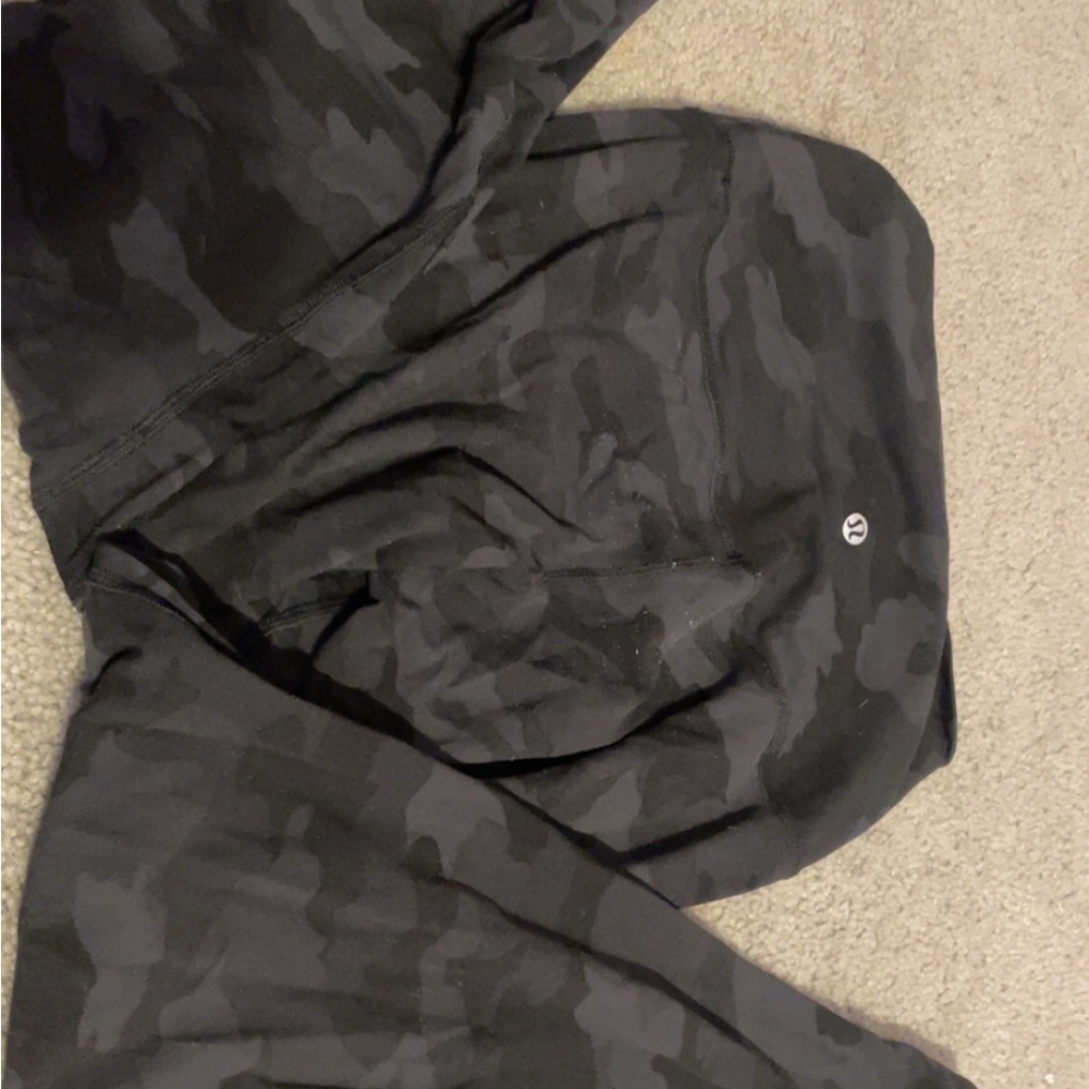 Black Camouflage Leggings